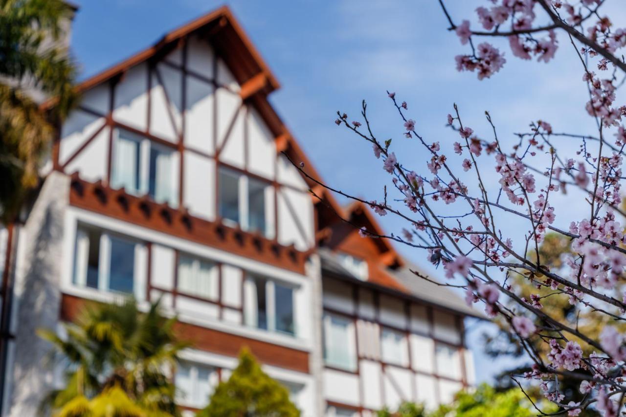 Apto Lindamente Decorado No Centro De Gramado Apartment Bagian luar foto